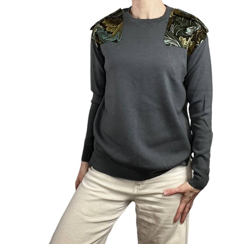 Marc Jacobs sweater printed elbow patches